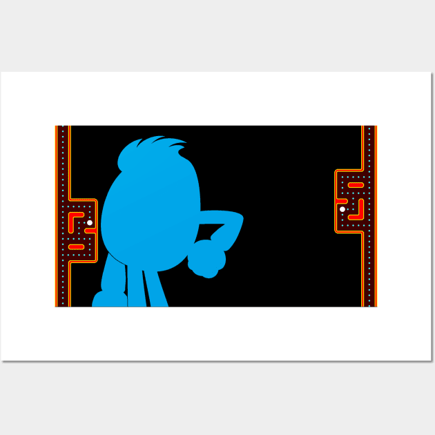 Pac-Man Saga : Skeebo Wall Art by En.ReSourcer